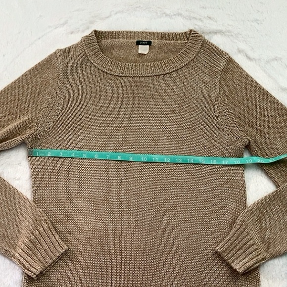 J. Crew Gold Knit Sweater - Picture 2 of 5